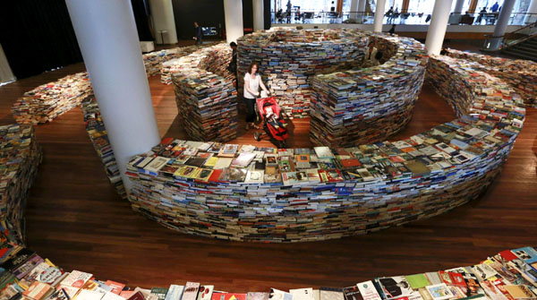 250,000 books at Royal Festival Hall