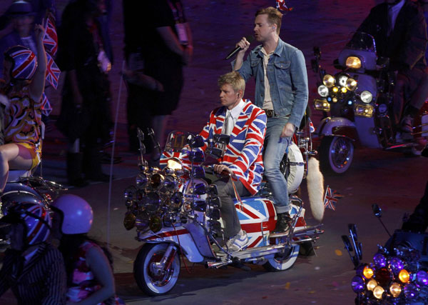 Highlights of London Olympic closing ceremony