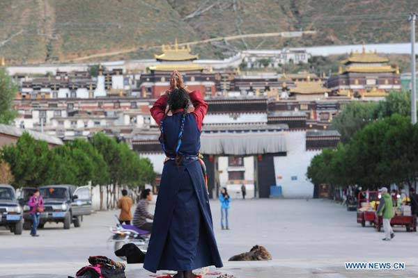 Tashilunpo Monastery in Tibet