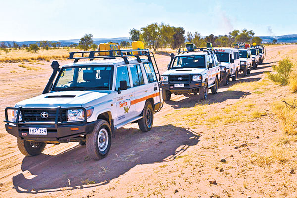 First to the Outback, then back to Xinjiang