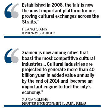 Xiamen economy thrives on culture