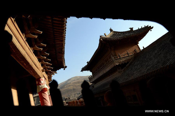 Qutan Temple in NW China