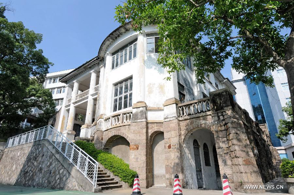 Western old buildings preserved in Fuzhou city