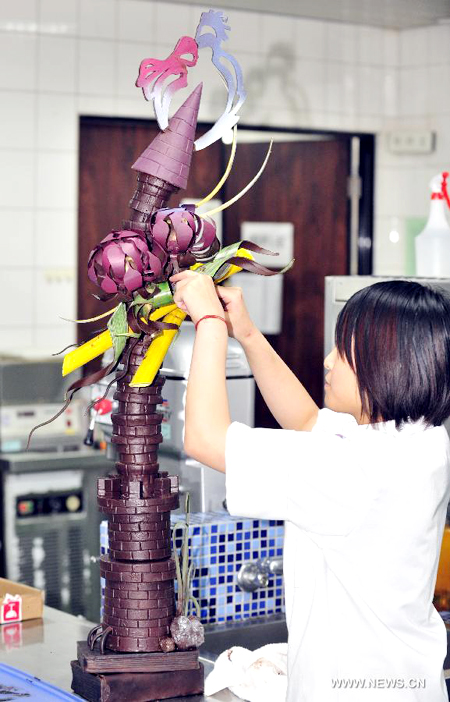 World Chocolate Masters competition held in Taipei
