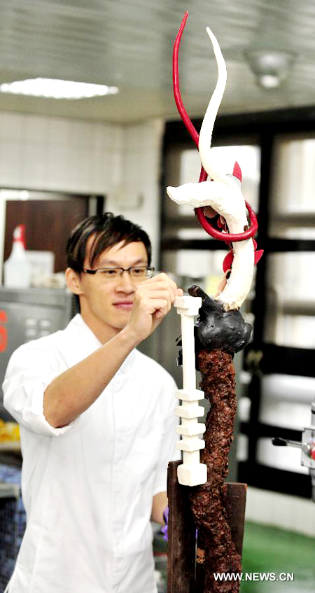 World Chocolate Masters competition held in Taipei