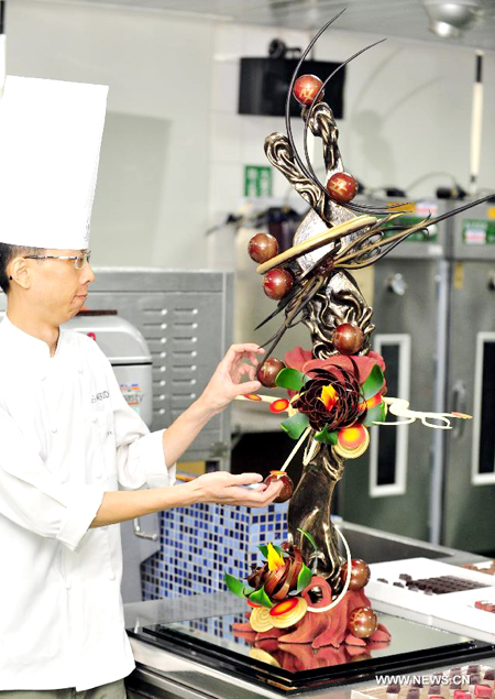 World Chocolate Masters competition held in Taipei