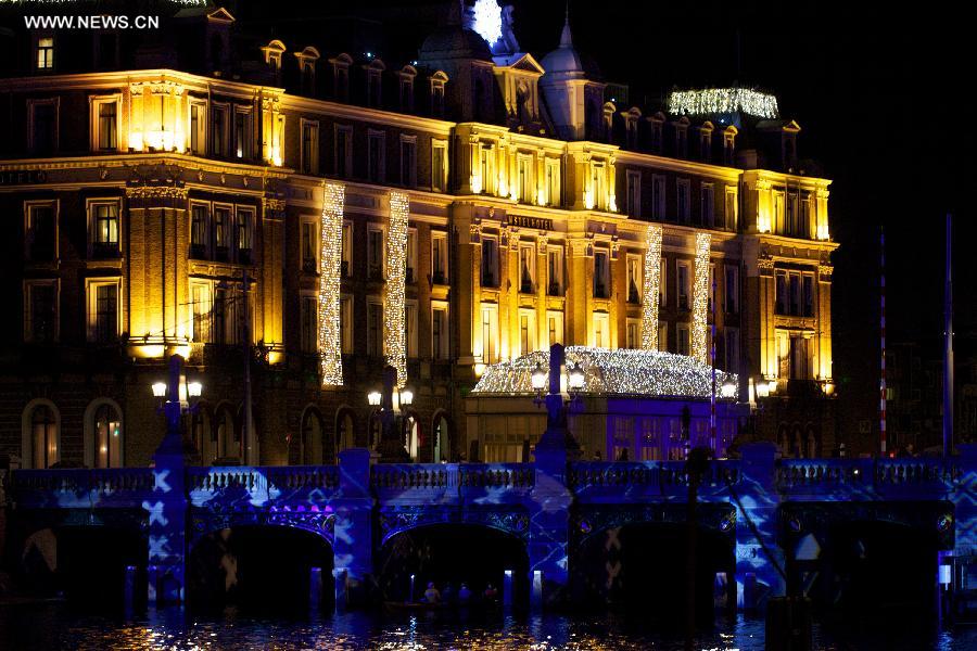 Cultural festival of light and water in Netherlands