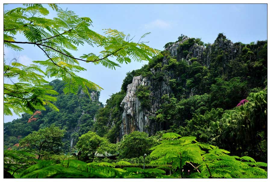 Seven Star Crags in China's Guangdong