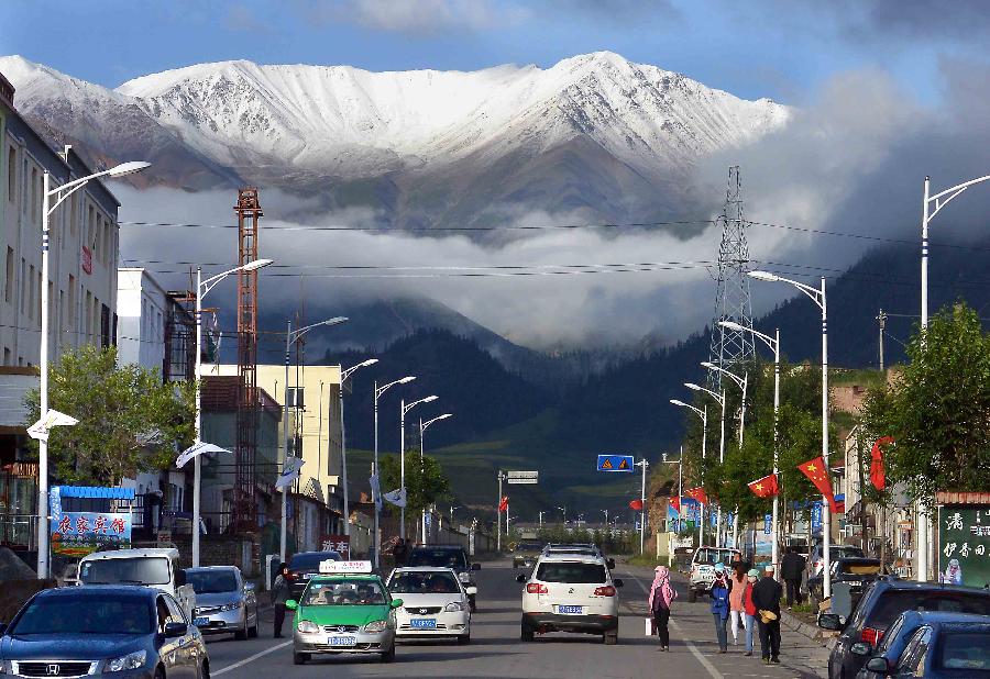 Scenery of Qilian Mountains