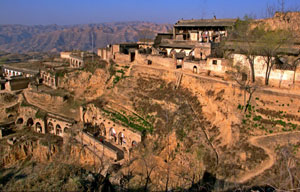 Heshe ancient village beside Poyang Lake