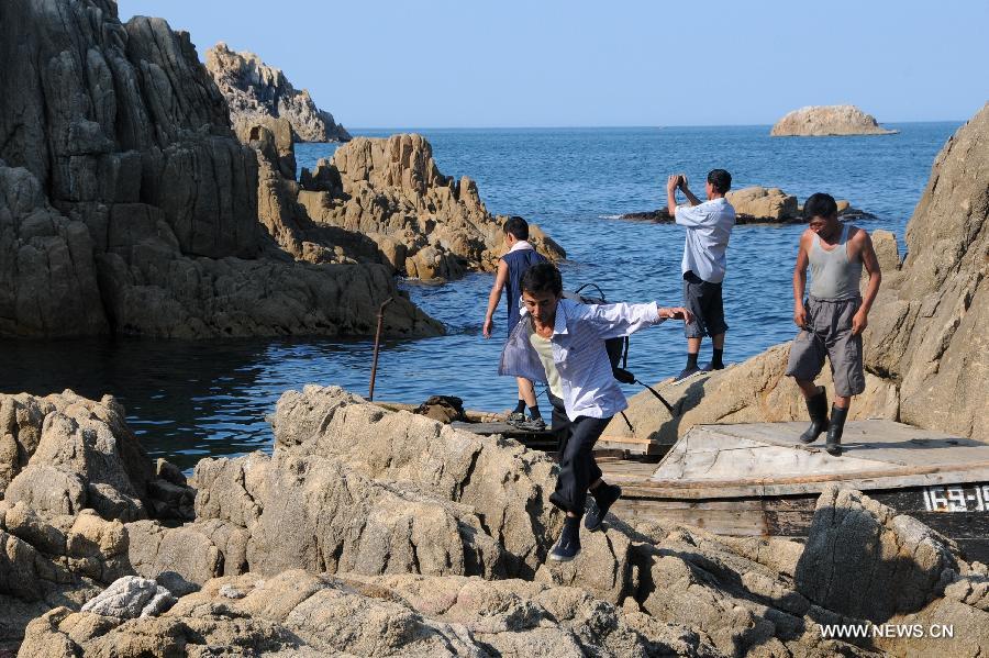 Scenery in Kumgang-san resort in DPRK