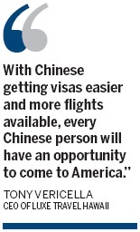 US travel agencies focus on China market
