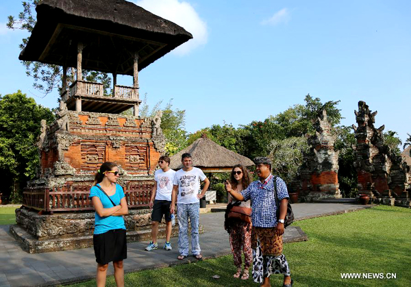 Scenery in Bali engages both mind and eye