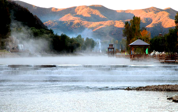 Picturesque autumn scenery in Beijing's Huairou