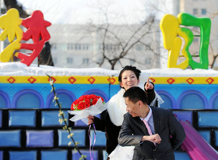 Harbin's winter tourism and recreation