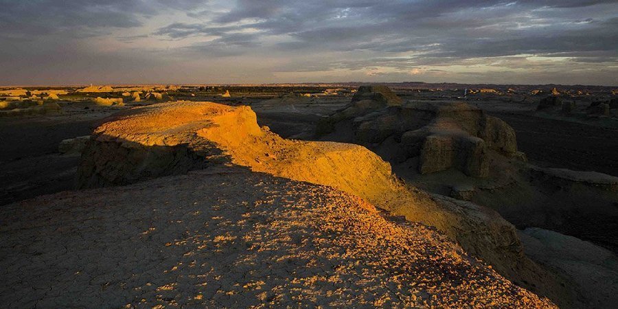 Picturesque scenery of Ghost City in Xinjiang