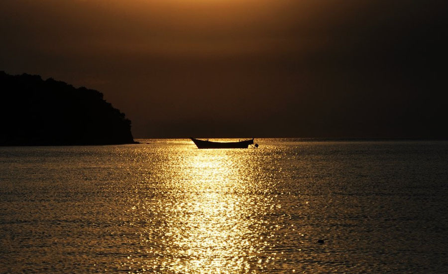 Beautiful summer scenery: Juhua Island