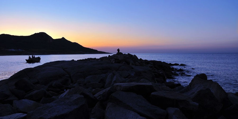 Beautiful summer scenery: Juhua Island