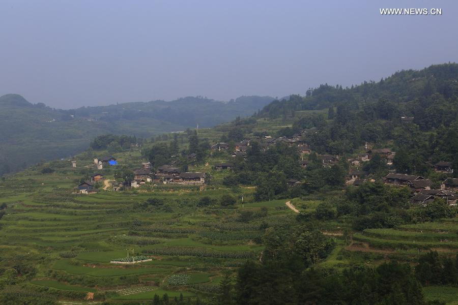 Scenery of Laifeng county in Central China's Hubei