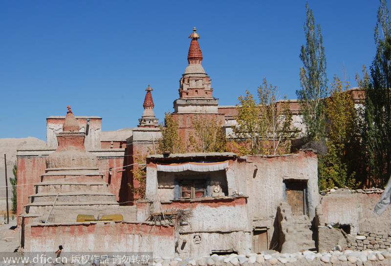 Tholing Monastery in Tibet