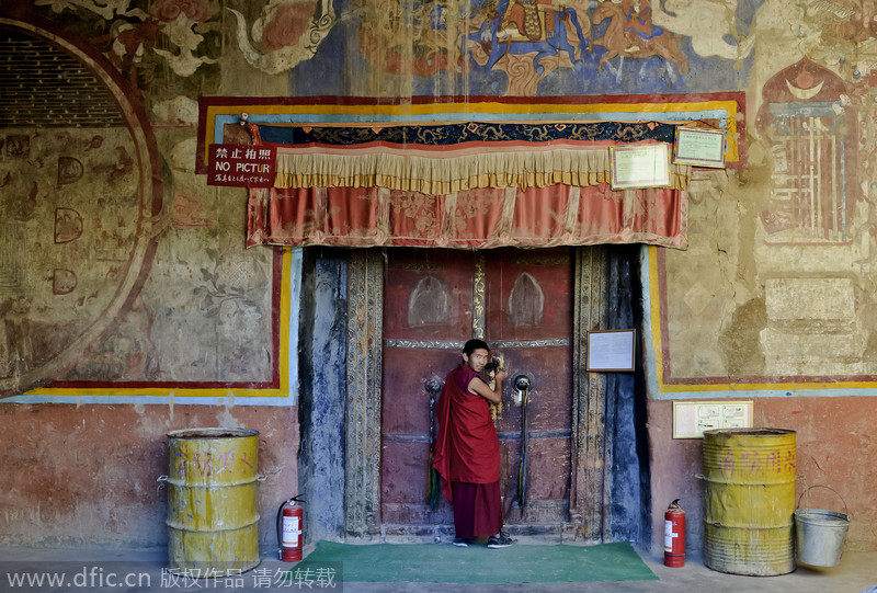 Tholing Monastery in Tibet