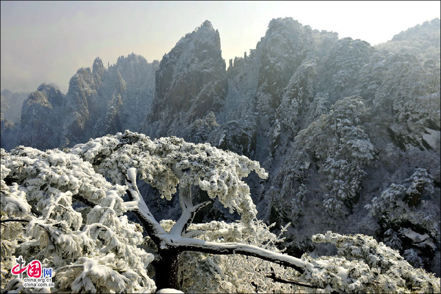 Mount Huangshan, a fairyland in winter