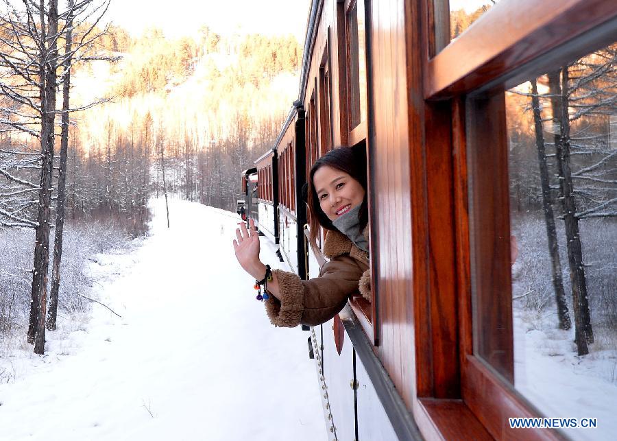 Winter scenery of Moridaga Forest Park