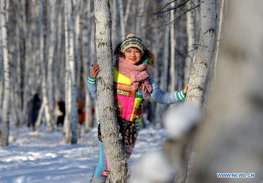 Winter scenery of Moridaga Forest Park