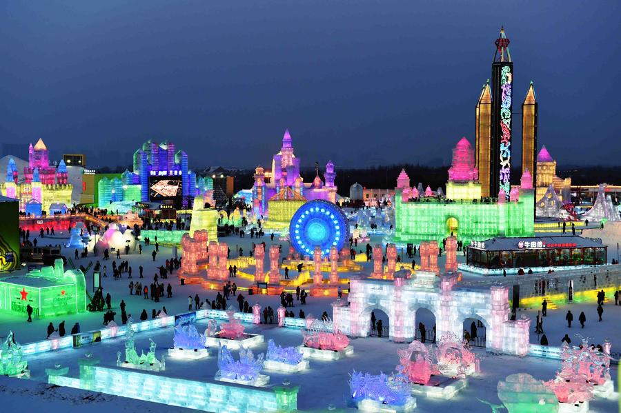 Harbin Int'l Ice and Snow Festival kicks off