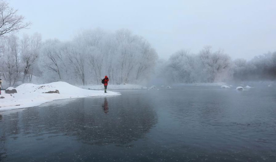 'Crystal wonderland' in NE China