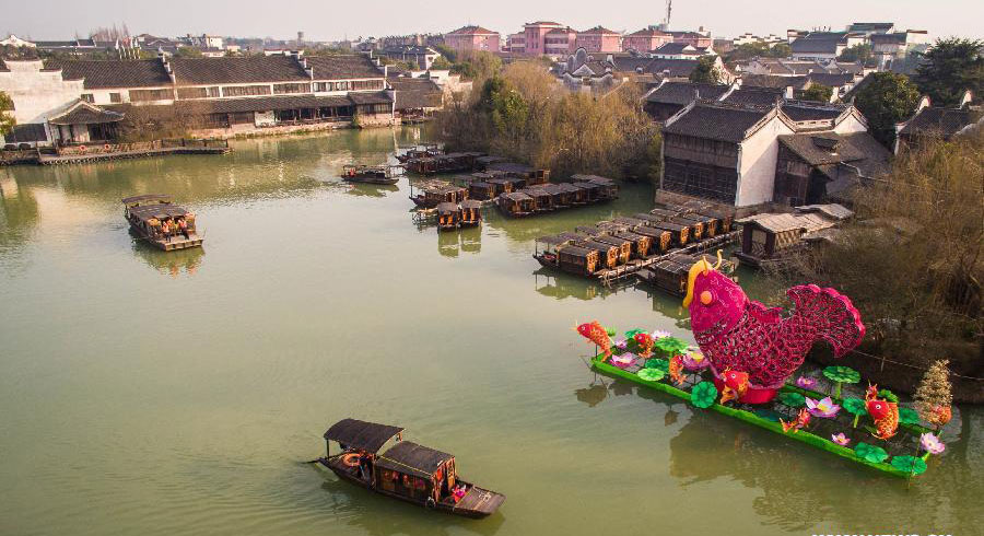 Traditional lanterns set to celebrate coming Chinese New Year