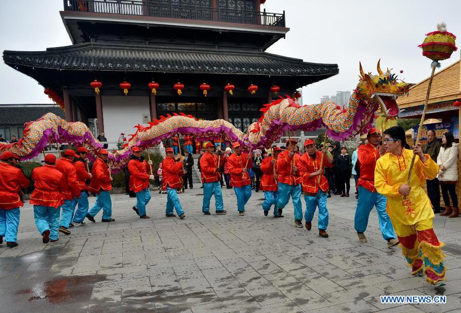 People attend various festivites to celebrate Spring Festival in China