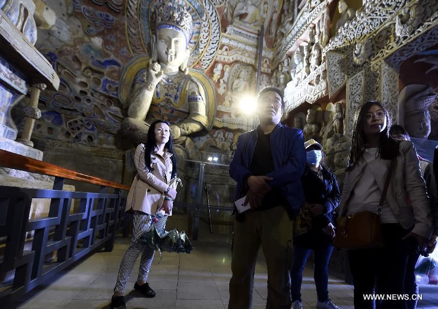 Yungang Grottoes to witness tourism peak as May Day holiday