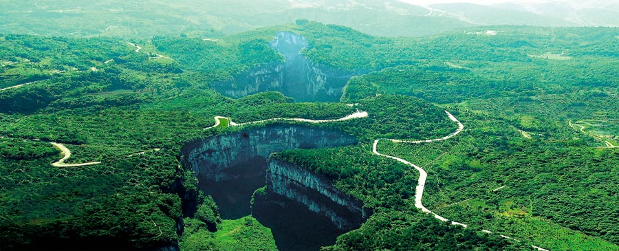 Wulong, a World Heritage site with many natural wonders