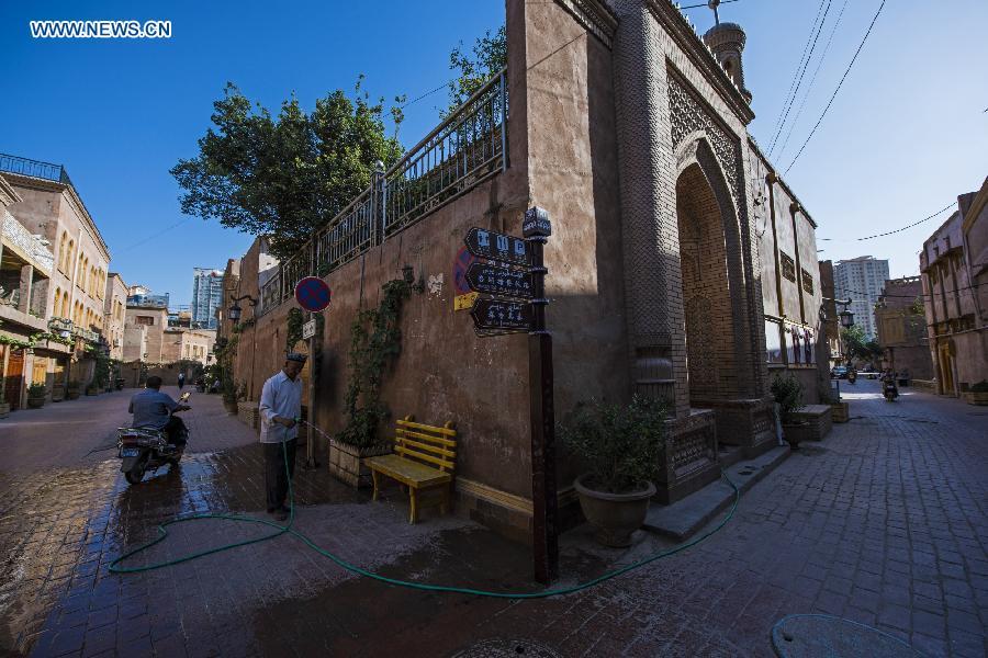 China's westernmost city: old town of Kashgar