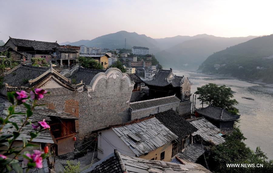 Shuhe ancient town in NW China's Shaanxi