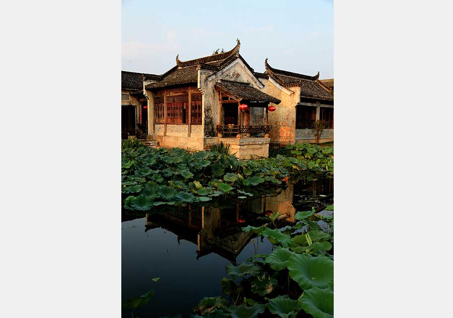 Chengkan village in early autumn