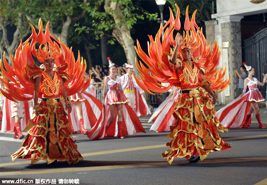 Grand parade kicks off Shanghai Tourism Festival