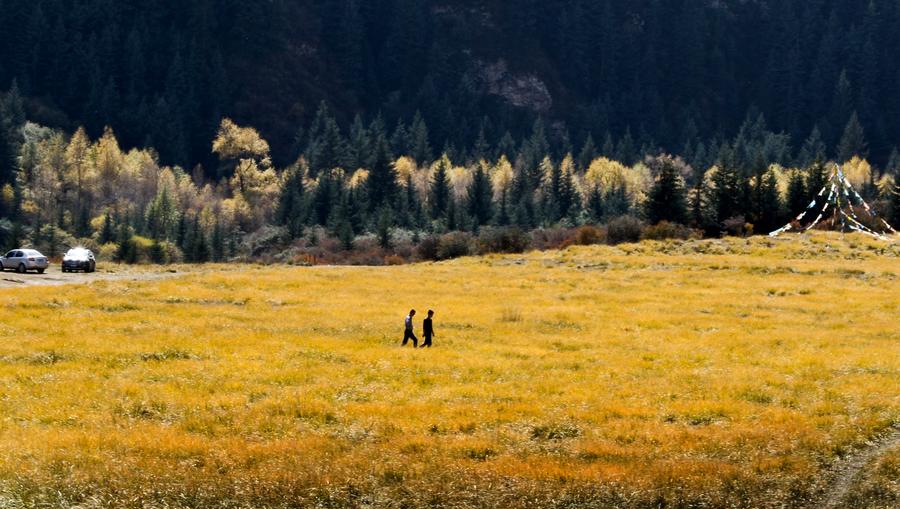 Qilian Mountains, ideal place for an autumn excursion