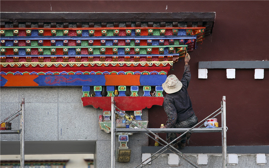 A view from Tibet, the roof of the world