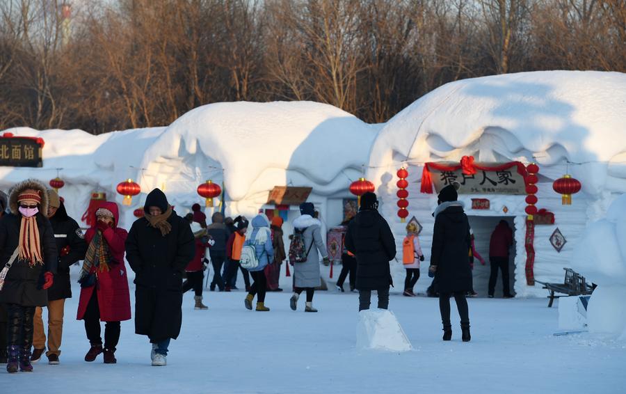 Sun Island Snow Expo held in Harbin, NE China's Heilongjiang