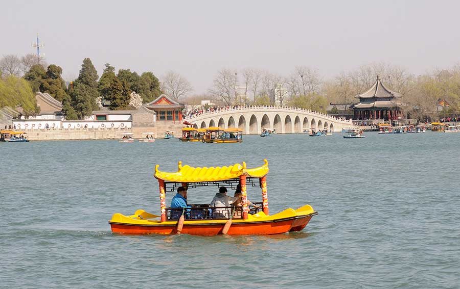 Summer Palace embraces spring