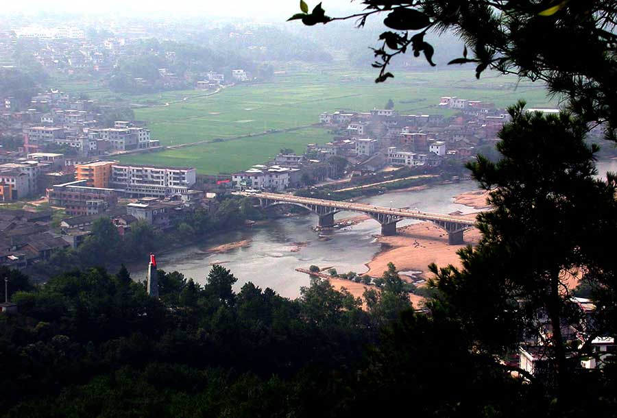 Top place for travelling: Hanxian Rock scenic area