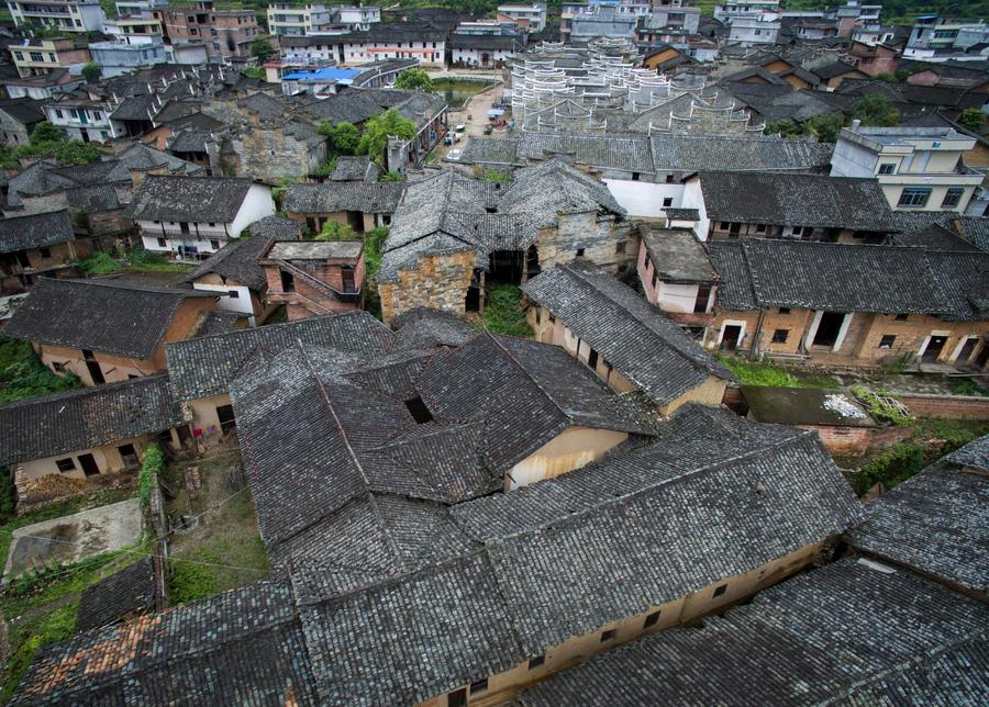 Ancient buildings well preserved in Mixi Village, E China's Jiangxi