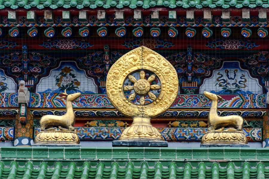 Holy place in Gansu: Labrang Monastery