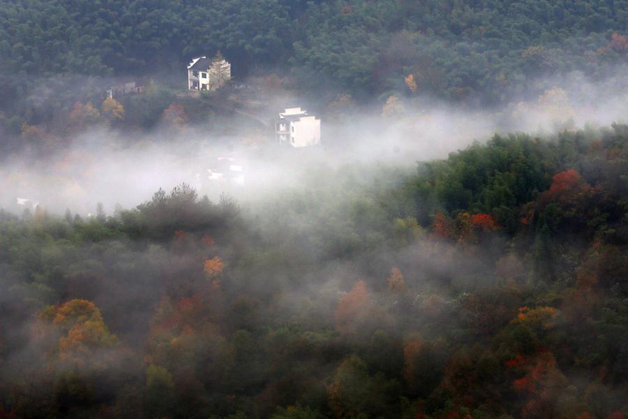 Scenery of Tachuan village in E China's Huangshan