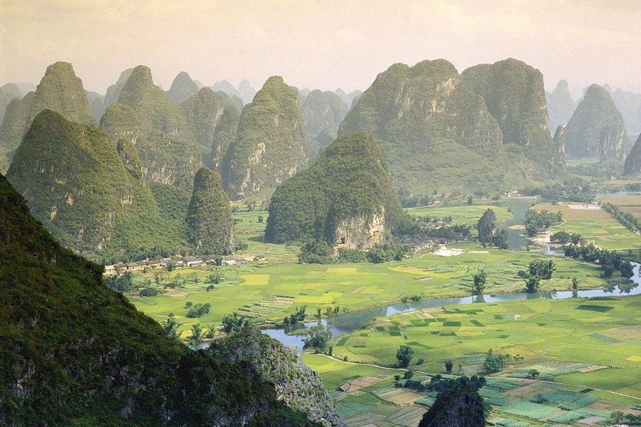 Li River:Shadow of heaven in China