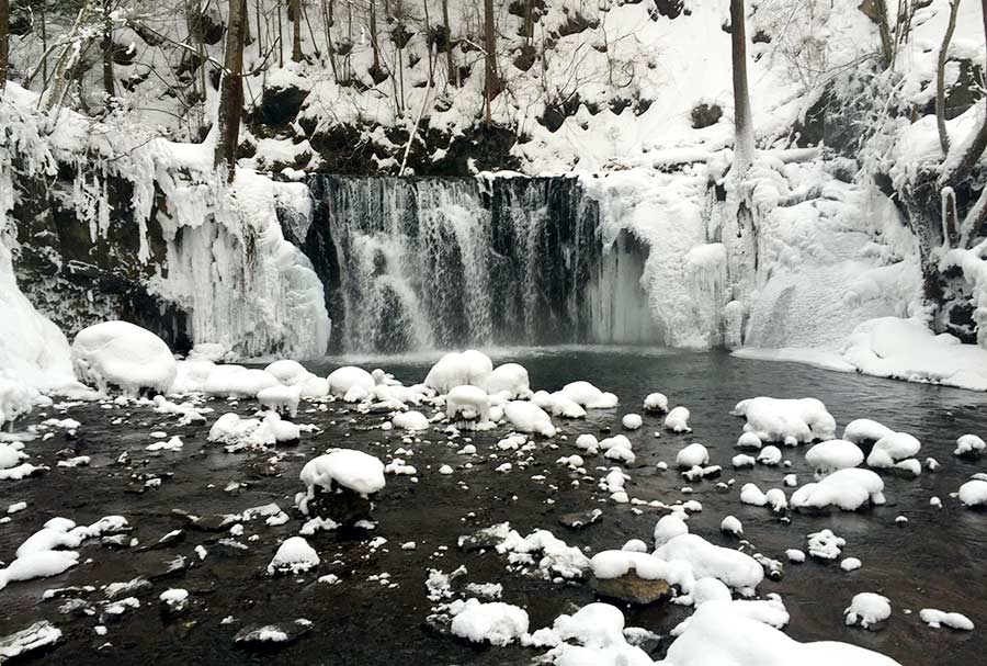 A winter wonderland in Northeast China's Tonghua