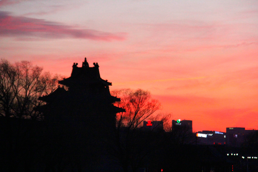 Corner Tower at its best as winter turns to spring