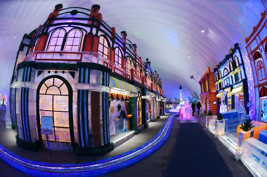 Ice-Snow World Theme Park opens in Harbin